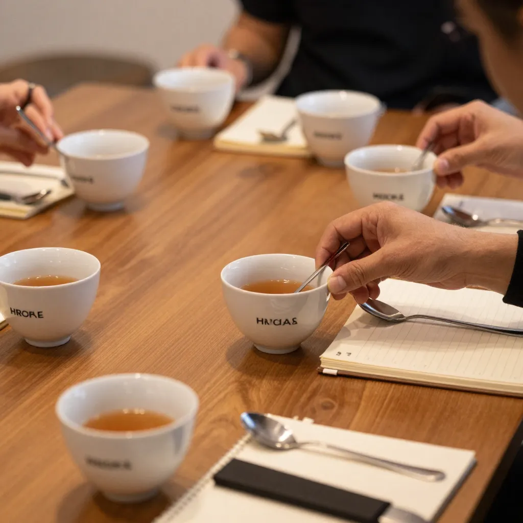 Natural photography of brewing process